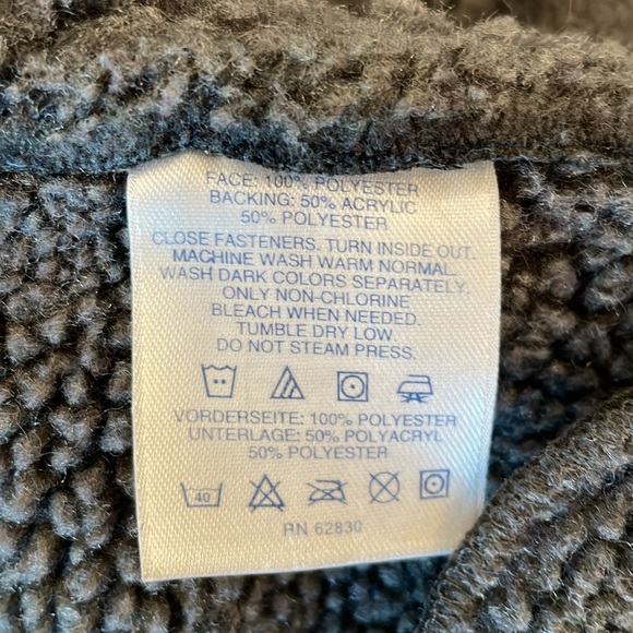 Lands’ End Faux Suede Coat - Picture 5 of 8